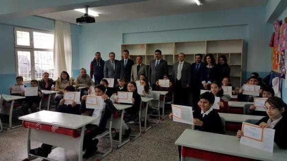 2015-2016 Eğitim-Öğretim Yılı 1.Yarıyıl Karne dağıtım töreni
