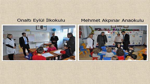 OKUL GEZİLERİ- Onaltı Eylül İlkokulu ve Mehmet Akpınar Anaokulu-28.12.2017