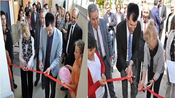 15 Eylül Mustafa Çapkan İlkokulu ile Atatürk İlkokulunun sergilediği Seramik Sergisi "Ben de varım Projesi´nde Hayallerimi Şekillendiriyorum" etkinliği 