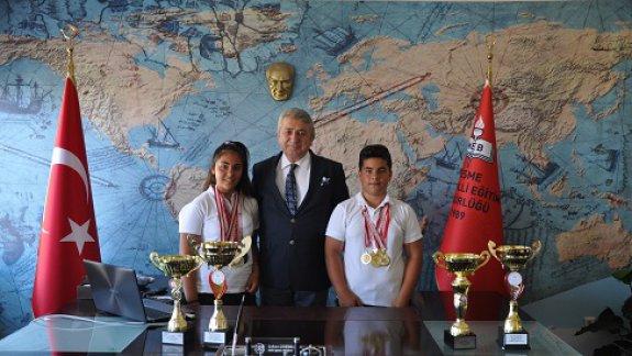 İlçemiz Ilıca Mustafa Bahçeli Ortaokulu Öğrencilerinden Türkiye Derecesi