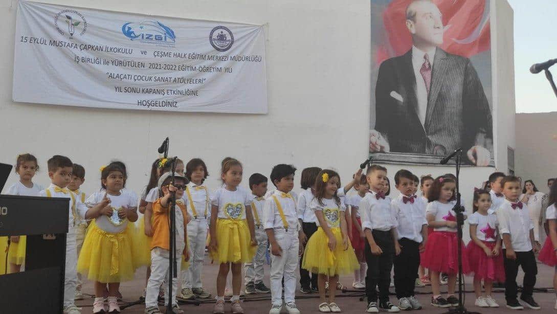 15 Eylül Mustafa Çapkan İlkokulu sene sonu gösterileri...