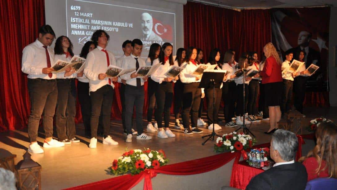 İstiklâl Marşı'nın Kabulü ve Mehmet Akif Ersoy'u Anma Günü Programı
