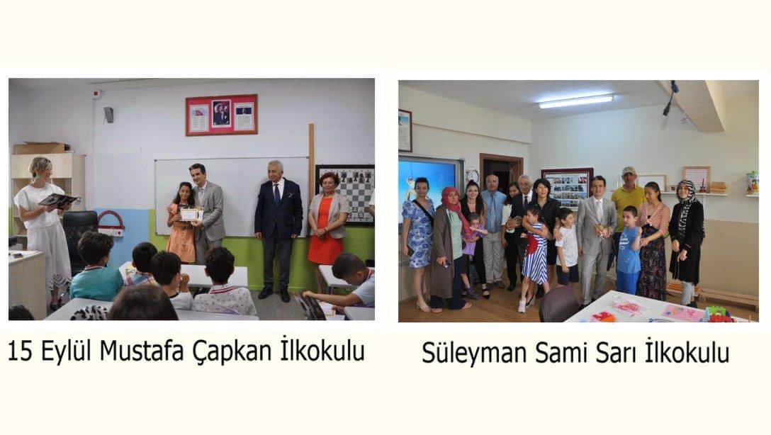 2022-2023 Eğitim-Öğretim yılı 2. dönem karne töreni ilçemiz Süleyman Sami Sarı İlkokulu ile 15 Eylül Mustafa Çapkan İlkokulu'nda yapıldı.