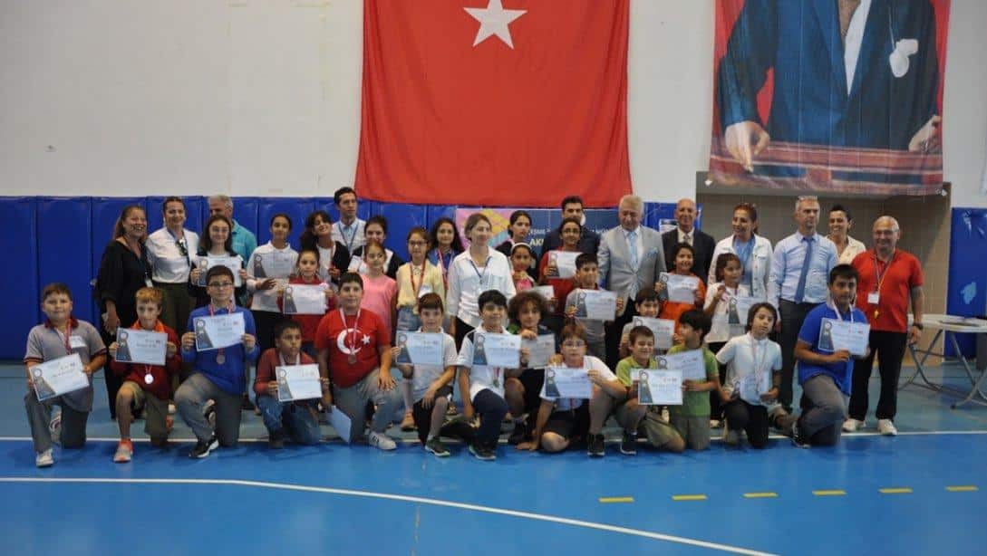Cumhuriyetimizin Kuruluşun 100. yılı Etkinlikleri kapsamında İZOP Projesi Akıl ve Zeka Oyunları İlçe turnuvalarını Sıdıka Kelami Ertan Ortaokulu spor salonunda gerçekleştirdik