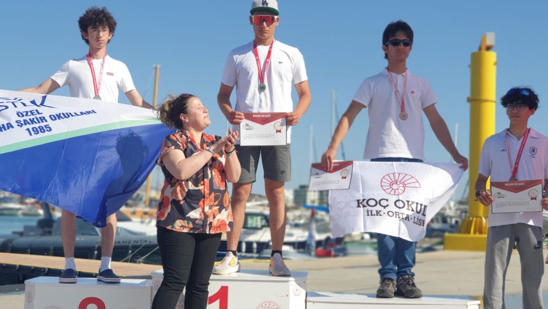 İlçemiz Hacı Murat Hatice Özsoy Anadolu Lisesi Öğrencimiz Efe Arbak' dan Türkiye Birinciliği.