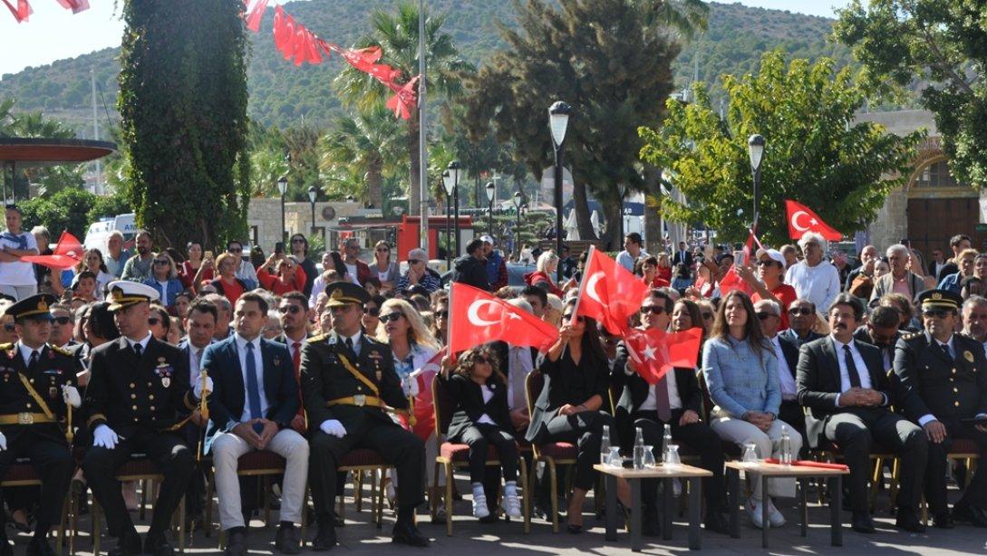 Cumhuriyet Bayramımız'ın 101. yıl dönümü, ilçemizde coşkuyla kutlandı.